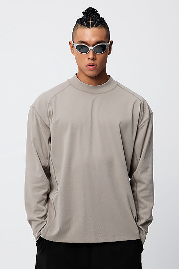 XML3TU1110 Easy Motion Men's Half-Neck Long TOP