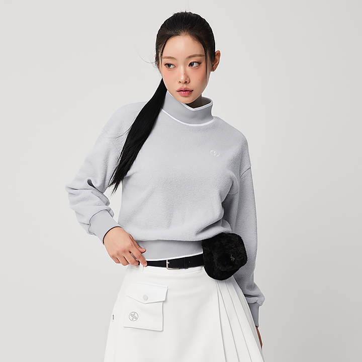 XUL4AB1702 Fluffy Fur Mini Belt Bag Etc